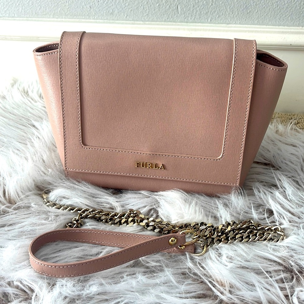 Furla crossbody detachable strap bag